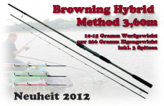 Browning Syntec Feeder XL 3.90m 50-140 Gramm WG