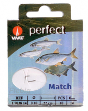 Tubertini Haken Serie 33 gebunden nickel 1 Pack mit 8 Haken