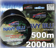 Tubertini Schnur Navy Blue sinkend 500m Spule
