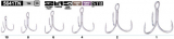 Owner Drilling (Treble Hook) ST41 BCX - 6 St?�?ck
