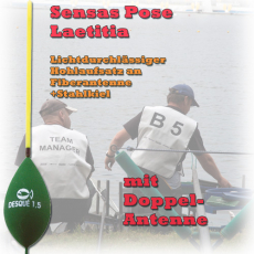 Sensas Pose LAETITIA mit Hohlantenne - 0,4 bis 2 Gramm, Abverkauf