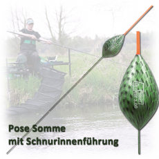 Sensas Pose DANUBE 0,6(2x) und 2,0(1x) Gramm mit Schnurinnenführung, Abverkauf