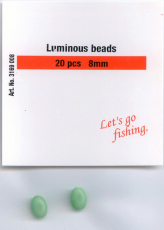 QUANTUM Leuchtperlen Sea Maniac Fluo Soft Bead 4x5mm, 10 Stück QUANTUM Leuchtperlen Sea Maniac Fluo Soft Bead 4x5mm, 10 Stück