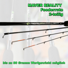 Maver Reality Feederrute 3.60m, 80 Gramm Wurfgewicht