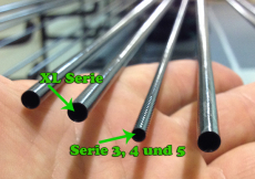 Sensas Original Rutenspitze Hohlcarbon 70cm. 2mm Öffnung