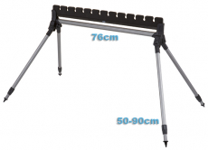 Kit Kitablage 12-fach mit teleskopischen Beinen, 18mm Öffnung Kit Kitablage 12-fach mit teleskopischen Beinen, 18mm Öffnung