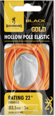 Browning Black Magic® Gold Hollow Elastic 3.5mm bis 4.0mm, 3m, Abverkauf