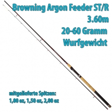 Browning Argon Feeder ST/R 3.60m 20-60 Gramm Wurfgewicht