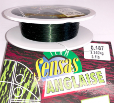 Sensas Anglaise Schnur ( grün sinkend) 500m