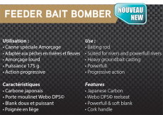 Rive BAIT Bomber Feederrute 3.90m, 175gr. Wurfgewicht, Modell 2021