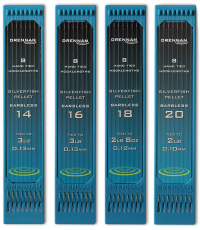 Drennan Hooklength Plate 6" (15cm) Silverfish Pellet, bronze