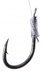 Drennan Fluorocarbon Feeder WIDE-GAPE-Haken, 1m