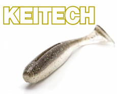 Keitech 3 Easy Shiner - Silver Flash Minnow, 10 Stück
