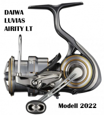 DAIWA 21 Rolle Luvias Airity LT 3000, 200m/0.13mm, 190 Gramm, Modell 2023