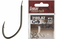 Sensas Feeder-Haken 3180 gebunden 1m, Pack mit 8 Haken