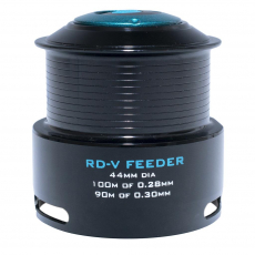 Drennan Feederrolle Vertex Reel RD 4000 mit Aluspule und 2 Ersatzspulen, 7+1 Kugellager, Heckbremse