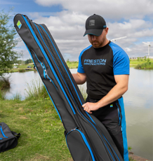 Preston Hardcase Supera X 4 Rod 195, 195x26x23cm, Modell 2024