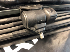 Setzkescher Carp Competition 51x40cm 3.50m, gummierter Kantenschutz, 2mm Masche