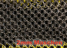 Setzkescher Carp Competition 51x40cm 3.50m, gummierter Kantenschutz, 2mm Masche