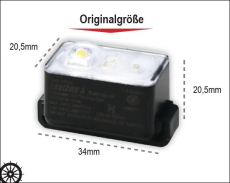 Hunde-Rettungsweste mit wasseraktivem LED Blinklicht