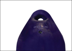 LALIZAS Langfender U-Serie 160x560mm, weiss-blau, für Boote 5-9m