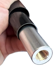 Jaxon Tele-Kescherstab 4.20m, 116cm, 567 Gramm Messinggewinde