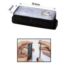 LALIZAS LED Licht Alkalite II für Rettungsweste, ON-OFF wasseraktiviert, SOLAS/MED/USCG-MER/TC