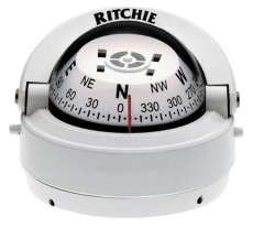Tisch-Kompass Explorer S-53 weiß für Sportboote