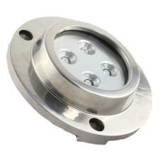 AquaLED Unterwasser LED, RGB, Edelstahlgehäuse V4A S316, 10W, 12V
