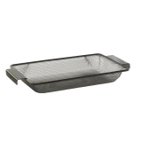 Sieb für Pinkies und Mückenlarven 30x19cm 2-3mm Maschenweite