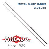 MIKADO METAL CARP 3.60m, 2.75lbs, Karpfenrute