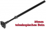 Browning Xitan X25 teleskopisches Bein, 25mm, 40-70cm ABVERKAUF
