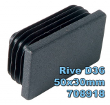 Rive Verschluss für Dessert und Rechteck-Profile, 2 Stück