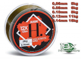 Jaxon Hegemon Supra 12x geflochtene Schnur 125m 0.06mm bis 0.14mm, Abverkauf