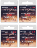 Drennan Acolyte Hook Red Finesse Gr. 16 bis 22, micro barbed