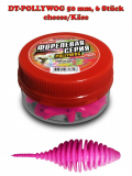 Dunaev Trout Bait Pollywog (Kaulquappe) Forellenköder 50mm, pink, Käseduft