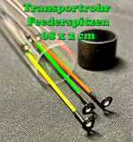 Transportrohr für Feederspitzen und Rutenspitzen bis 68cm