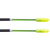 Drennan Vertex Carbon Whip Kit 4m mit Gummizug-Montage und Hakenlöser, Neuheit 2024