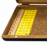 Hakenbox Naturholz für Vorfächer 25-40cm