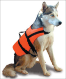 Hunde-Rettungsweste mit wasseraktivem LED Blinklicht