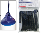 LALIZAS Langfender Cover Schutz, blau U3-Serie 160x560mm, weiss-blau, für Boote 5-9m, 2 Stück (copy)