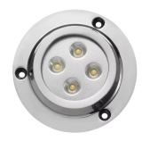 AquaLED Unterwasser LED, RGB, Edelstahlgehäuse V4A S316, 10W, 12V