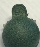 Lotblei Klappgrundsucher pulberbeschichtet 55 Gramm 1 Stück, Rarität