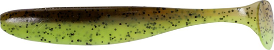  Quantum 4street B-Ass Shad 3.6 green pumpkin chartreuse